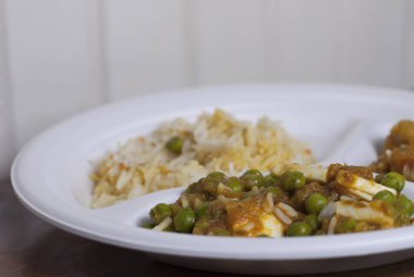 Matar Paneer yemek