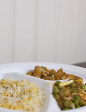 Matar Paneer yemek