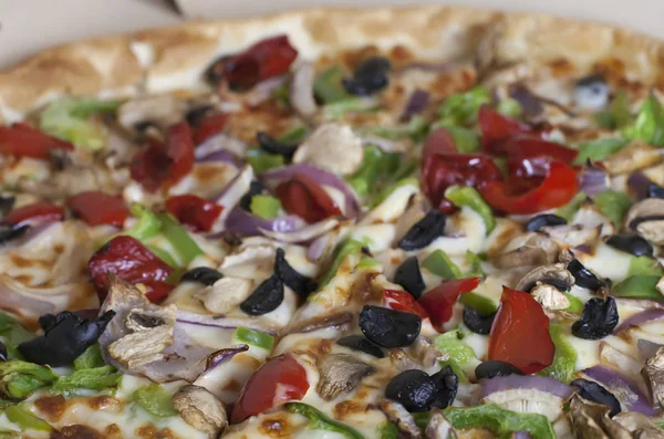 Vejetaryen biber Pizza