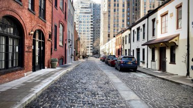 Washington Mews, 5. Cadde 'yi Manhattan' daki Üniversite 'ye bağlayan Avrupa mimarisine sahip kısa bir sokaktır.