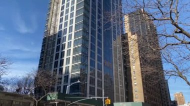 New York 'un batı yakasında 200 Amsterdam Bulvarı yeni gökdelen inşaatı