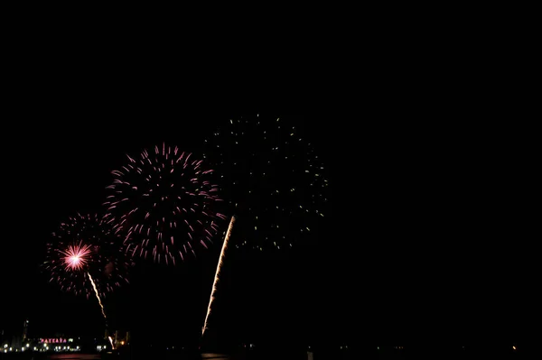 Pattaya Thailand May Pattaya International Fireworks Festival 2019 Pattaya Beach — 스톡 사진