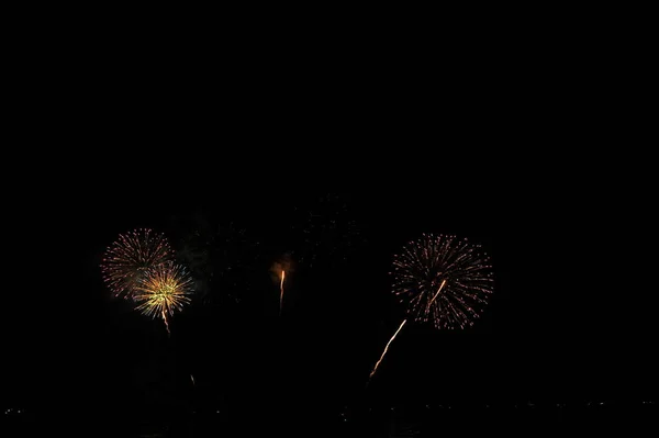 Pattaya Thailand November Pattaya International Fireworks Festival 2019 Pattaya Beach — стоковое фото