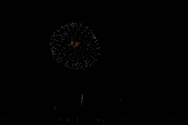 Pattaya Thailand Novembro Festival Internacional Fogos Artifício Pattaya 2019 Praia — Fotografia de Stock