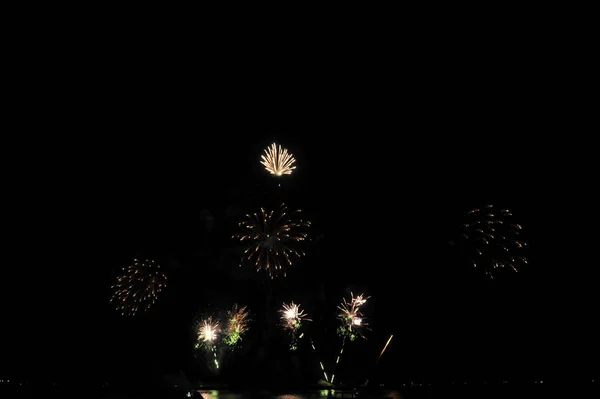 Pattaya Thaiföld November Pattaya International Fireworks Festival 2019 Pattaya Beach — Stock Fotó