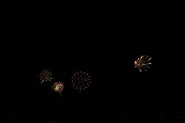 Pattaya Thailand November Pattaya International Fireworks Festival 2019 Pattaya Beach — стоковое фото