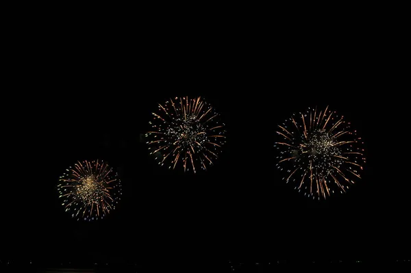 Pattaya Thaïlande Novembre Pattaya International Fireworks Festival 2019 Sur Plage — Photo