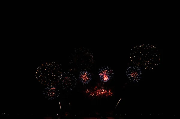 Pattaya Thaïlande Novembre Pattaya International Fireworks Festival 2019 Sur Plage — Photo