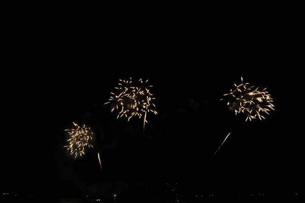 Pattaya Thailandia Novembre Pattaya International Fireworks Festival 2019 Pattaya Beach — Foto Stock