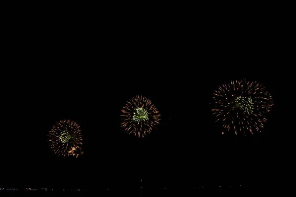 Pattaya Thaïlande Novembre Pattaya International Fireworks Festival 2019 Sur Plage — Photo
