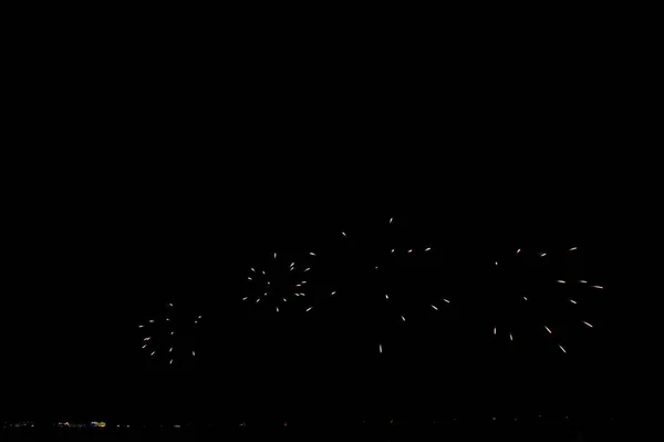 Pattaya Thailand November Pattaya International Fireworks Festival 2019 Pattaya Beach — стоковое фото