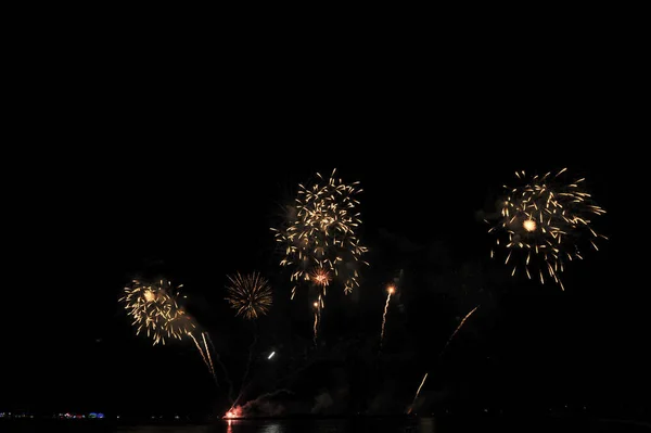 Pattaya Thailand November Pattaya International Fireworks Festival 2019 Pattaya Beach — 스톡 사진