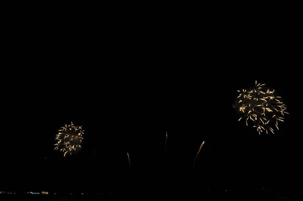 Pattaya Thailand November Pattaya International Fireworks Festival 2019 Pattaya Beach — стоковое фото