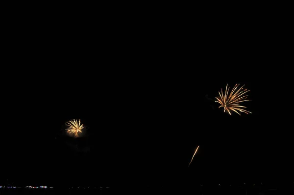 Pattaya Thailand November Pattaya International Fireworks Festival 2019 Pattaya Beach — стоковое фото