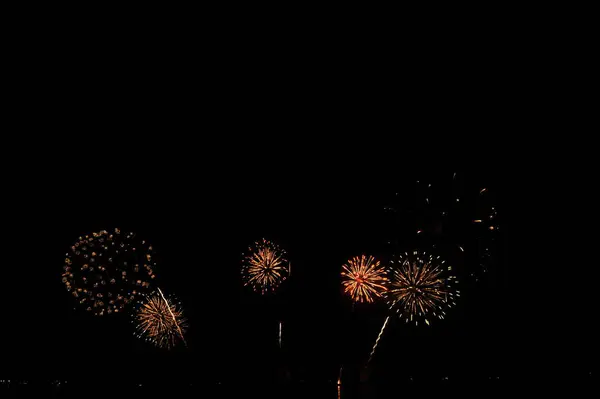 Pattaya Thailand November Pattaya International Fireworks Festival 2019 Pattaya Beach — стоковое фото