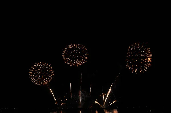 Pattaya Thailand November Pattaya International Fireworks Festival 2019 Pattaya Beach — 스톡 사진