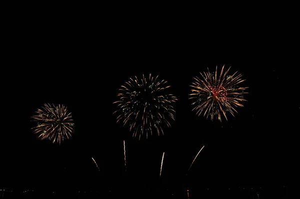 Pattaya Thaïlande Novembre Pattaya International Fireworks Festival 2019 Sur Plage — Photo