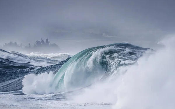 Beautiful Breaking Ocean Wave North Shore Oahu Hawaii — Stock Photo, Image