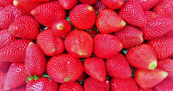 taze olgun çilek arka plan