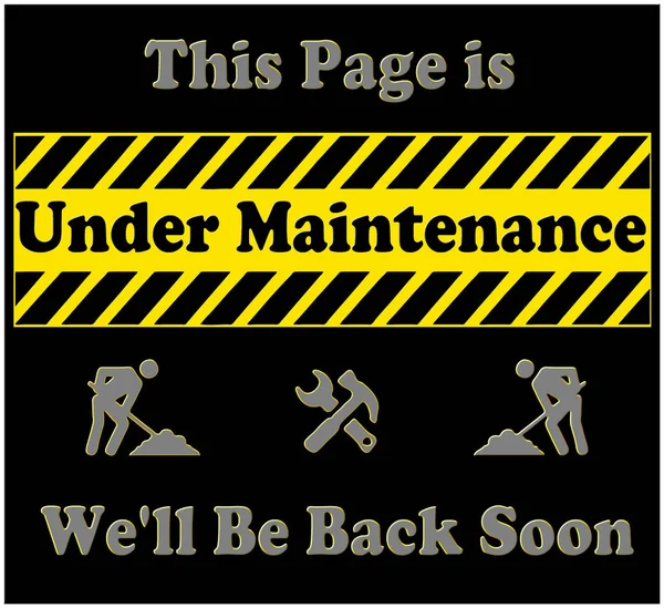 Bir bakım altında işareti