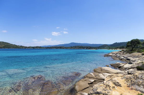 Hermoso paisaje en Sithonia, Chalkidiki, Grecia — Foto de Stock