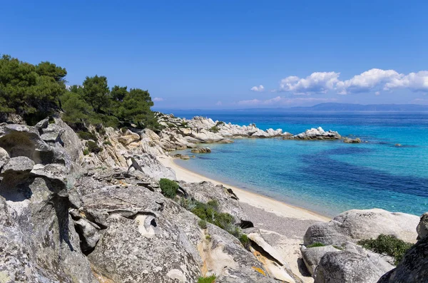 シトニア、ハルキディキ、ギリシャの美しい風景 — ストック写真