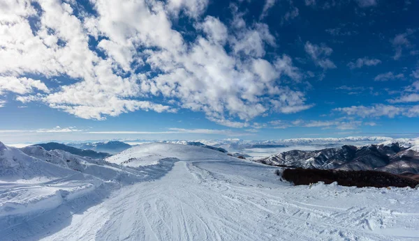 Дивовижний ландшафт в Vigla, в Florina лижний центр, Греція — стокове фото