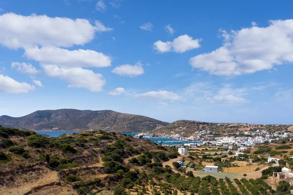 Increíble Vista Isla Lipsi Dodecaneso Grecia —  Fotos de Stock