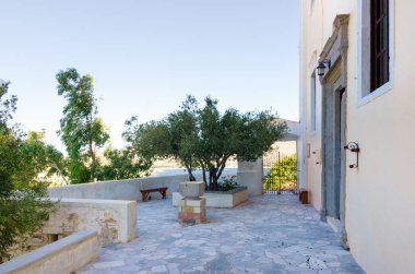 Mimari Leros Adası, Oniki Ada, Yunanistan 