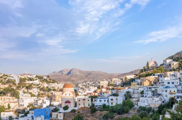 Arkitektur Øya Leros Dodekanesene Hellas – stockfoto