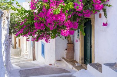 Mimari Leros Adası, Oniki Ada, Yunanistan