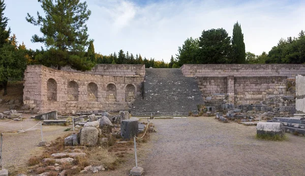 Las Ruinas Asclipeion Isla Kos Dodecaneso Grecia Templo Dedicado Asclepius — Foto de Stock