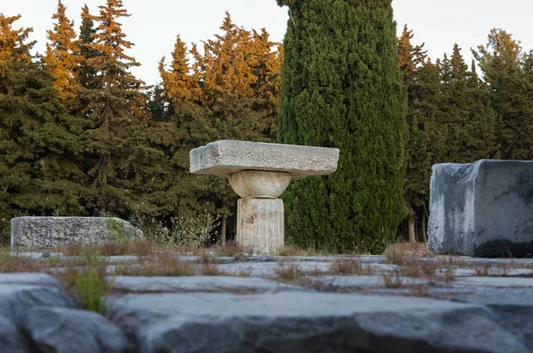 Ruïnes Van Asclipeion Kos Eiland Dodekanesos Griekenland Een Tempel Gewijd — Stockfoto