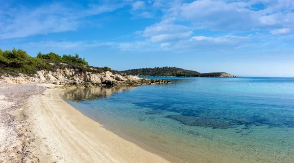 Verbazingwekkende Landschap Door Zee Diaporos Eiland Sithonia Chalkidiki Griekenland — Stockfoto