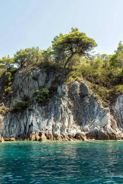 Verbazingwekkende Landschap Door Zee Sithonia Chalkidiki Griekenland — Stockfoto