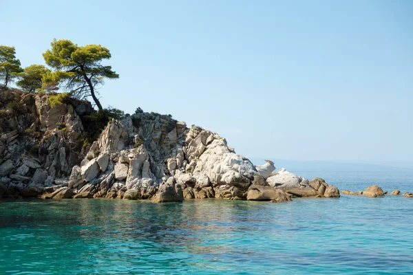 Fantastiska Landskap Vid Havet Sithonia Halkidiki Grekland — Stockfoto