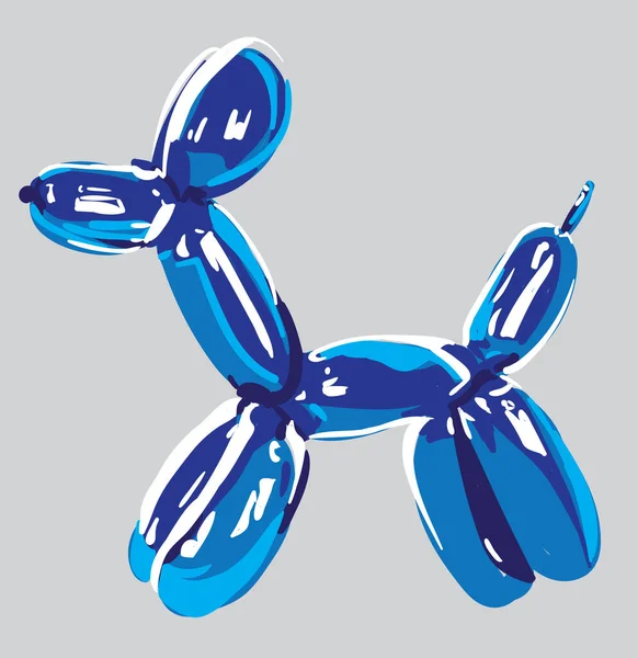 Premium Vector  Balloon dog illustration sleeping dog