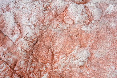 Doğal desenli mermer dokular. Doğal bir taş. Tasarım için beyaz, mercan mermer arka plan. Doğal taş arkaplan