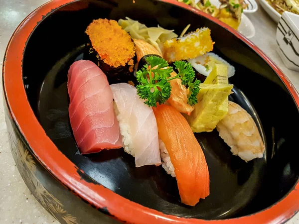 Японська їжа суші набір — стокове фото