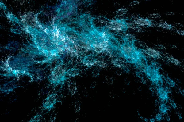Absztrakt Fraktál Minta Galaxis Füst Sötét Háttérrel Alkalmas Projektek Képzelet — Stock Fotó