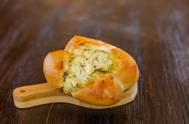 Lezzetli ev yapımı pişirme, taze yemek..