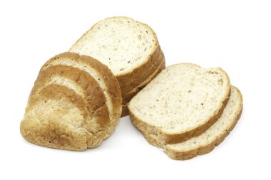 Dilimlenmiş ekmek izole