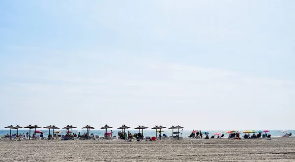 Леванте Пляжі Санта Пола Аліканте Валенсія Іспанія Європа Вересня 2019 — стокове фото