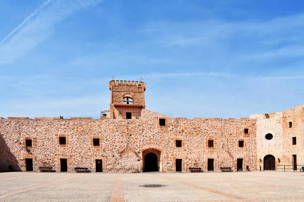 Fortaleza Castelo Santa Pola Alicante Comunidade Valenciana Espanha Europa Setembro — Fotografia de Stock