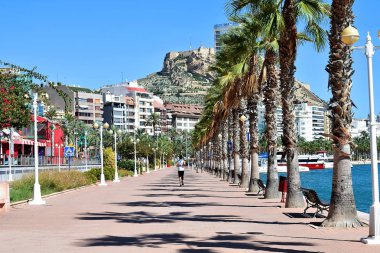 Alicante Leisure limanı, Valensiyalıların spor limanı. İspanya. Avrupa. 23 Eylül 2019