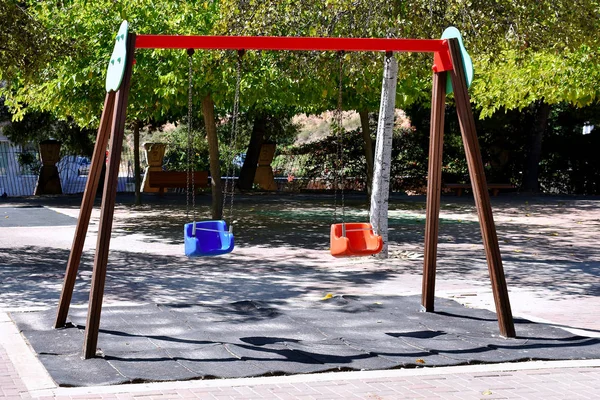 Playground Jardin Las Naciones Park Torrevieja Alicante Costa Blanca Spain — 스톡 사진