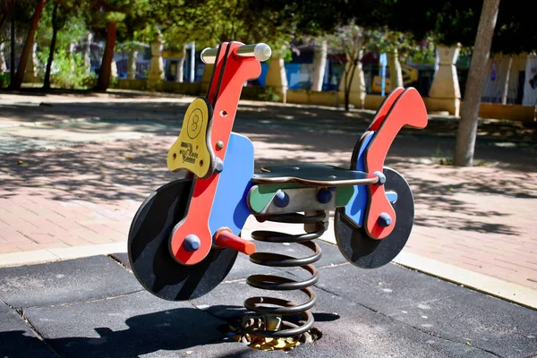 Hřiště Parku Jardin Las Naciones Torrevieja Alicante Costa Blance Španělsko — Stock fotografie