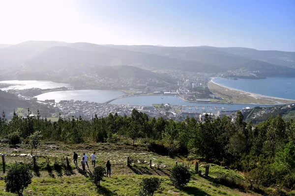 Viveiro, Viveros, Lugo 'daki San Roque bakış açısı. Galiçya. İspanya. Avrupa. 28 Eylül 2019