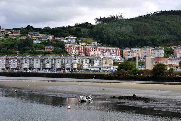 Viveiro, Lugo, Galiçya 'da balıkçı tekneleri. İspanya. Avrupa. 21 Eylül 2019