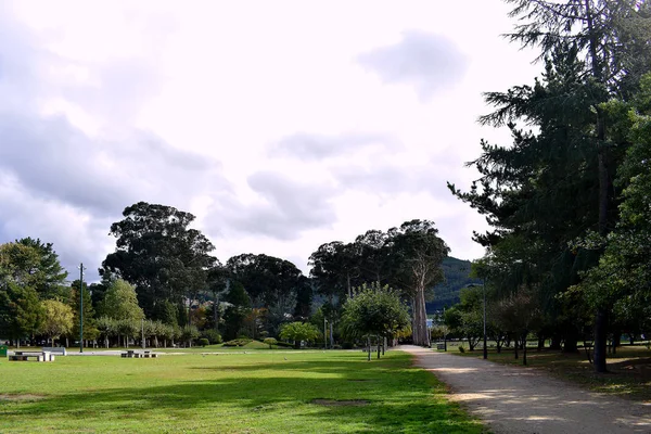 Jose Antonio Pernas Peon Park, Viveiro, Lugo, Galiçya 'da. İspanya. Avrupa. 30 Eylül 2019